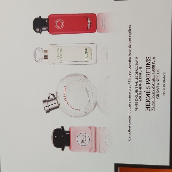 Hermès Women's Perfumes Discovery Set NEW - Picture 3 of 3